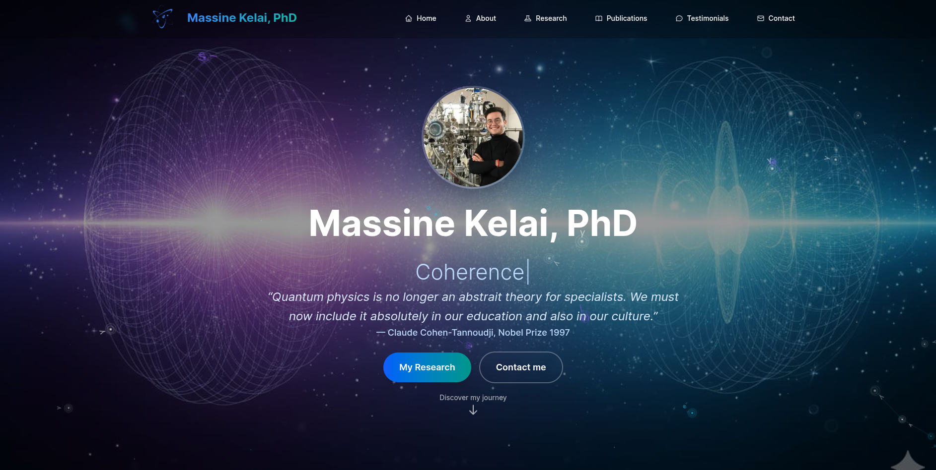 screenshot of Mkelai project
